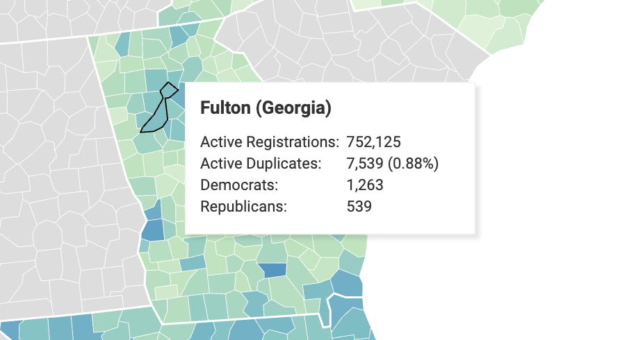 Is Georgia's Voter Data Clean? We Ran the Numbers.