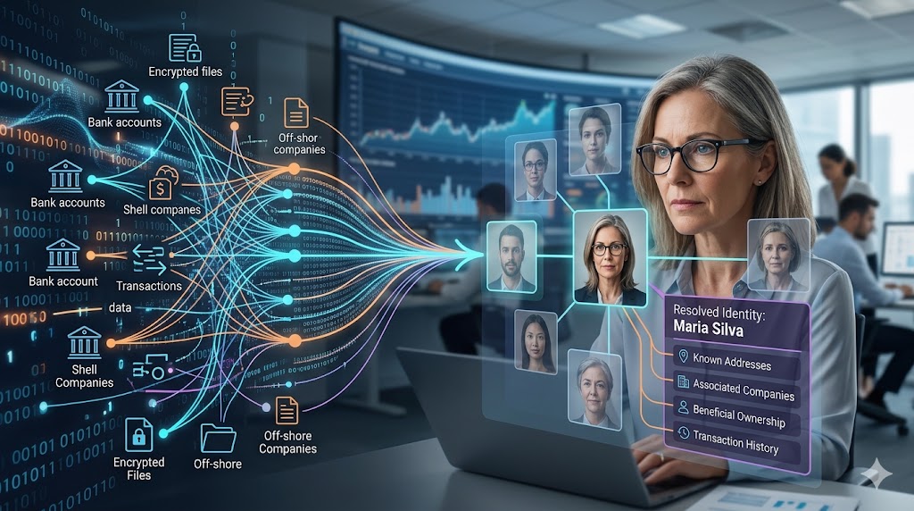 Anti-Money Laundering Entity Resolution: Seeing the Person Behind the Data